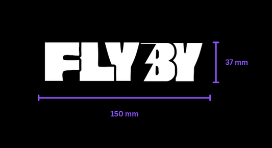 FLYBY Sticker